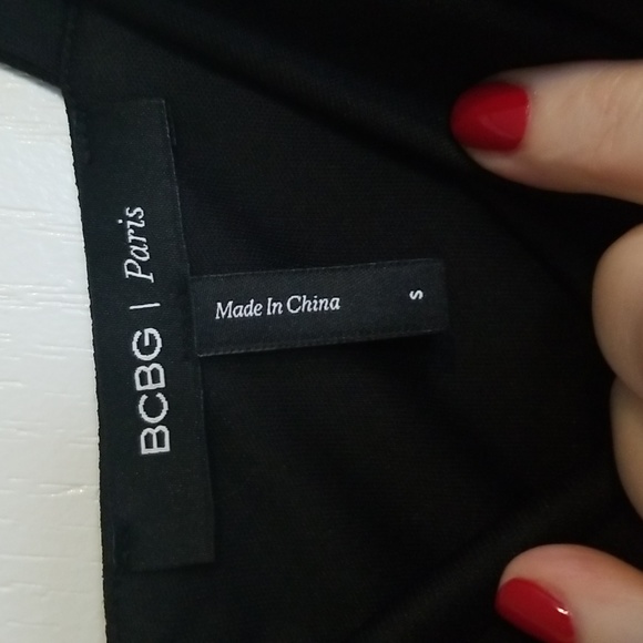 BCBG Paris little black dress size small - Picture 3 of 3